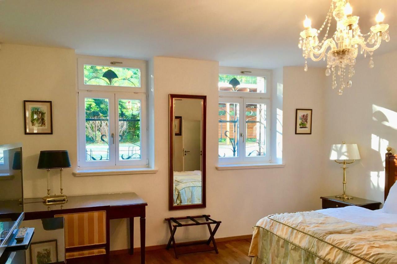 Appartment Villa Am Bretschneiderpark Leipzig Luaran gambar