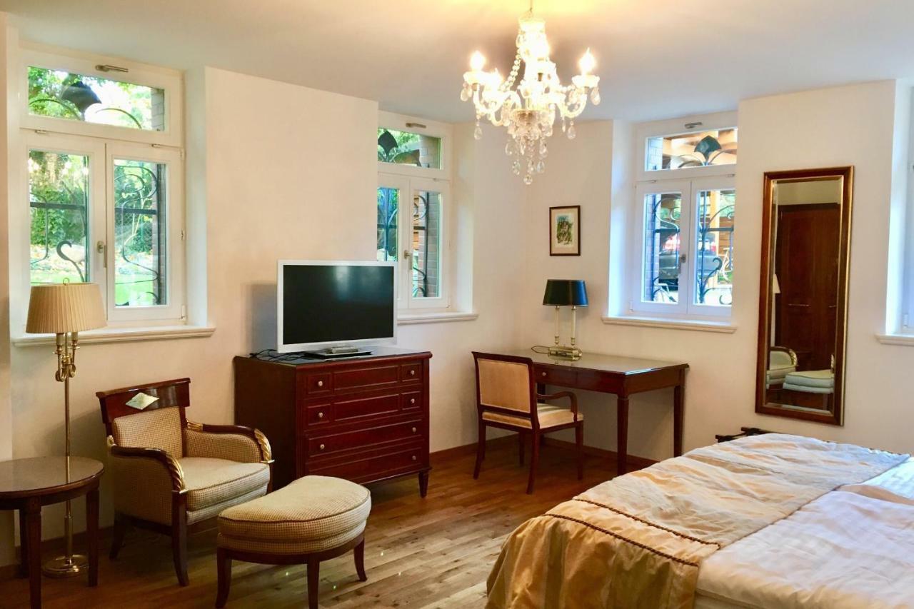 Appartment Villa Am Bretschneiderpark Leipzig Luaran gambar