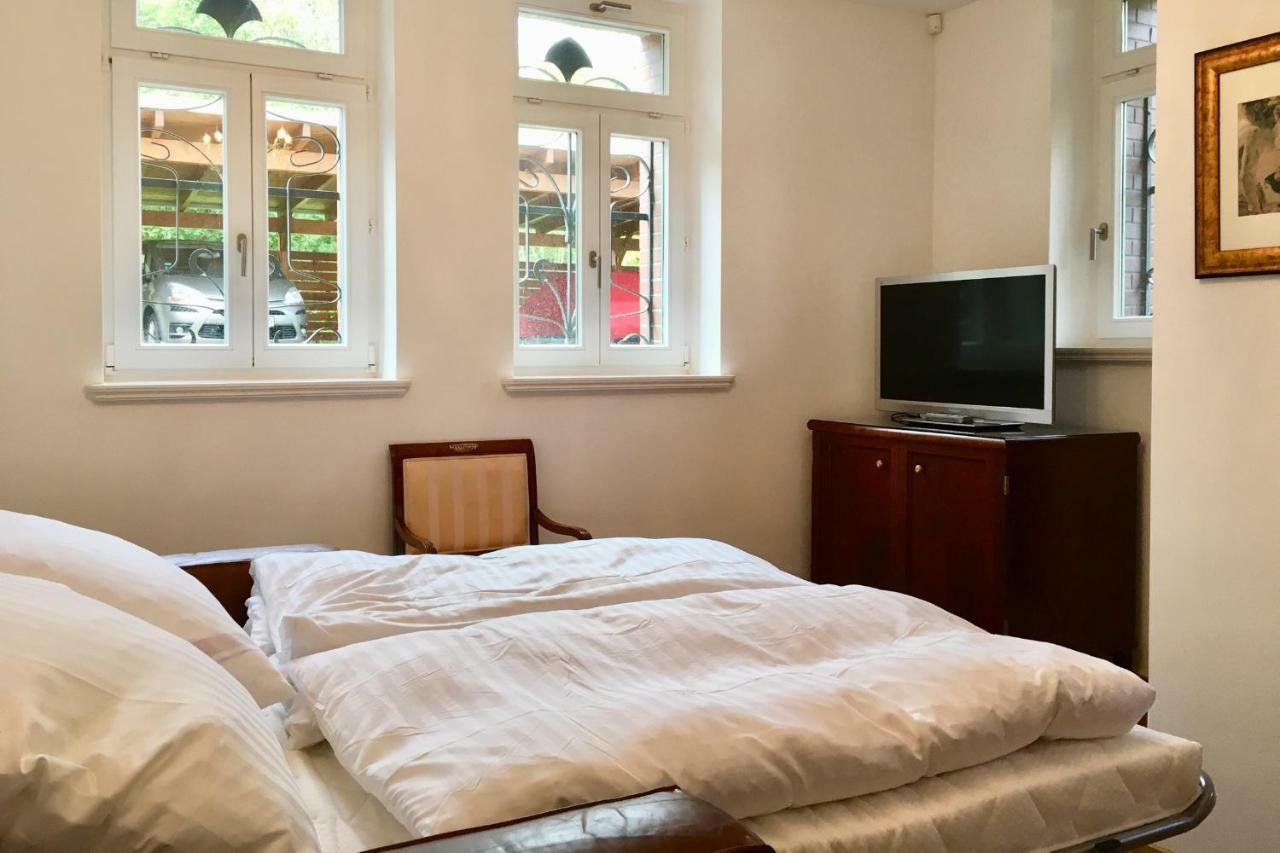 Appartment Villa Am Bretschneiderpark Leipzig Luaran gambar